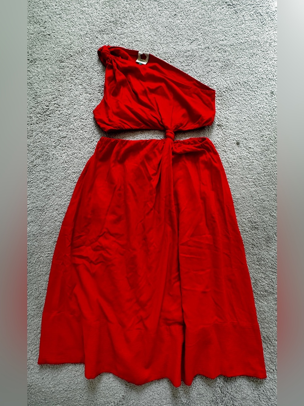 Farm Rio Dress with a stylish front knot detail Size XL